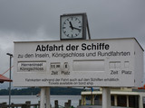 Das nächste Schiff zur Herreninsel fährt um 11:30