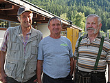 Fredi, Raimund und Erich, drei Experten