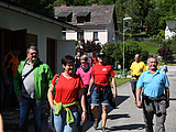 Die ESR-Fans treffen ein, 19 Personen!