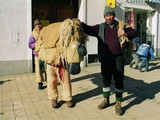 da Hobertroger mit sein Pferd,