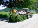 Die Jagthornbläser aus dem Wölzertal.