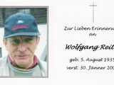 Reiter Wolfgang, Schöttl-Wolf, verst. 30.01.2006