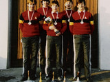 OEM 1986 Eisstock
v.l. Hauck Olaf, Reif Hubert, Hauk Hilmar, Schurl Franz und Plattner Andreas.